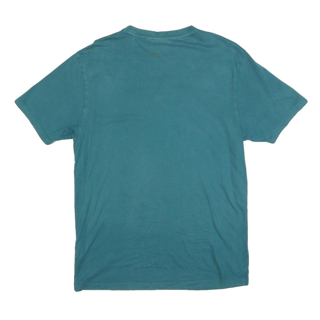 FILA Mens Blue Graphic T-Shirt S Short Sleeve Crew Neck Casual Sport