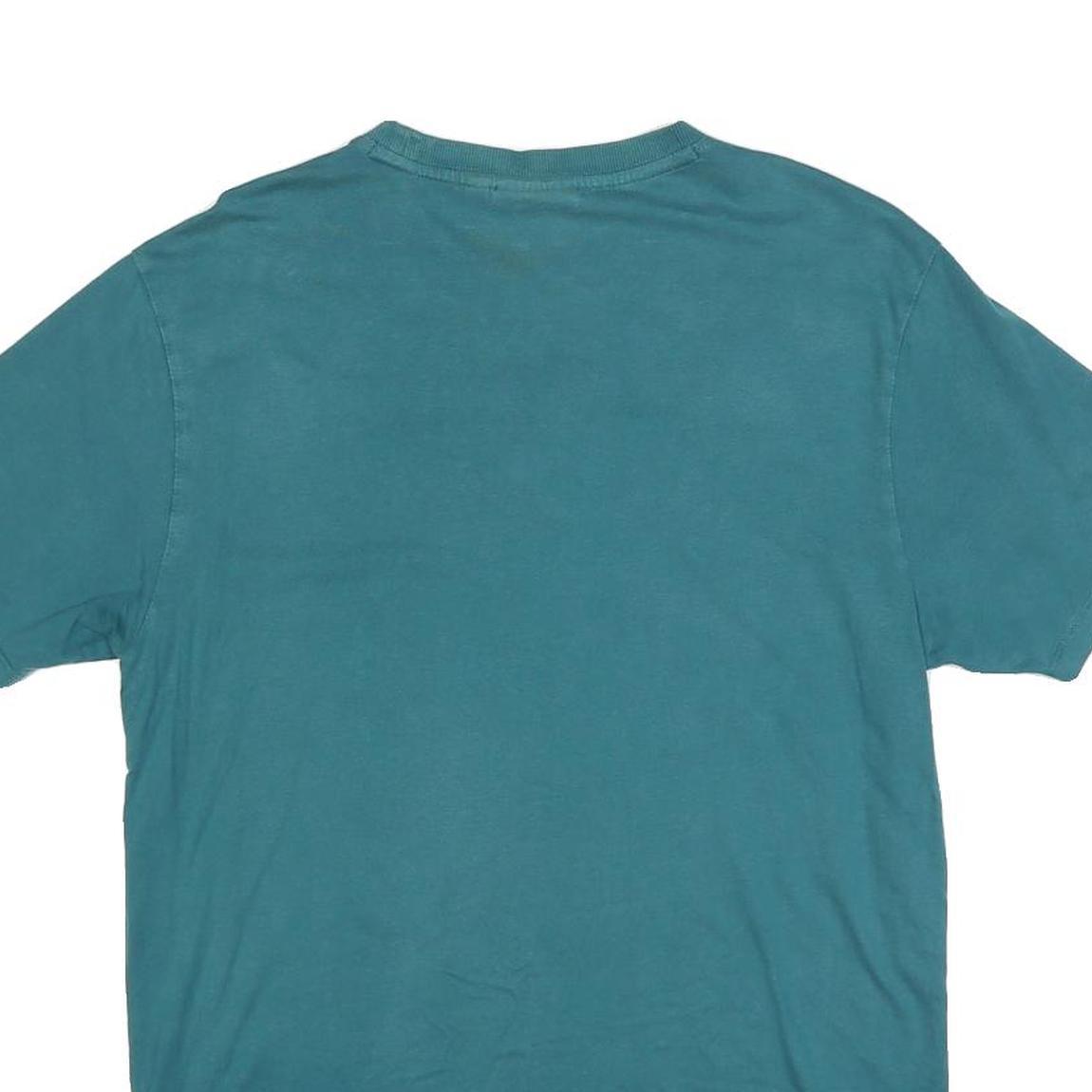 FILA Mens Blue Graphic T-Shirt S Short Sleeve Crew Neck Casual Sport