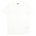 BALMAIN Mens White Graphic T-Shirt M Short Sleeve Crew Neck Cotton Jersey Logo