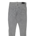 LEVI'S Womens Jeans Grey Slim Skinny Denim Medium W29 L29 720 Cotton Blend Zip