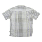 PATAGONIA Mens White & Black Check Shirt M Lightweight Casual Outdoor