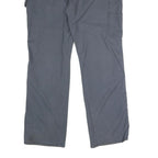 DICKIES Mens Cotton Blend Grey Regular Straight Trousers W38 L32 Workwear Zip