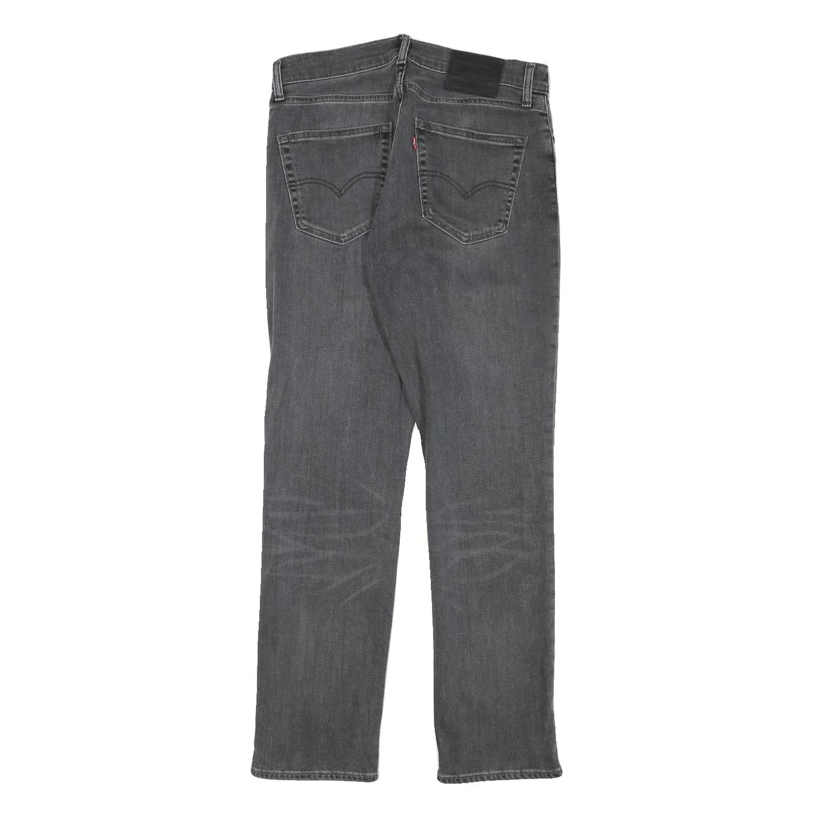 LEVI'S 511 Mens Jeans Black Slim Skinny Denim Medium W30 L30 Stretch