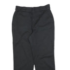 DICKIES Mens Cotton Blend Black Regular Straight Trousers W29 L27 Workwear