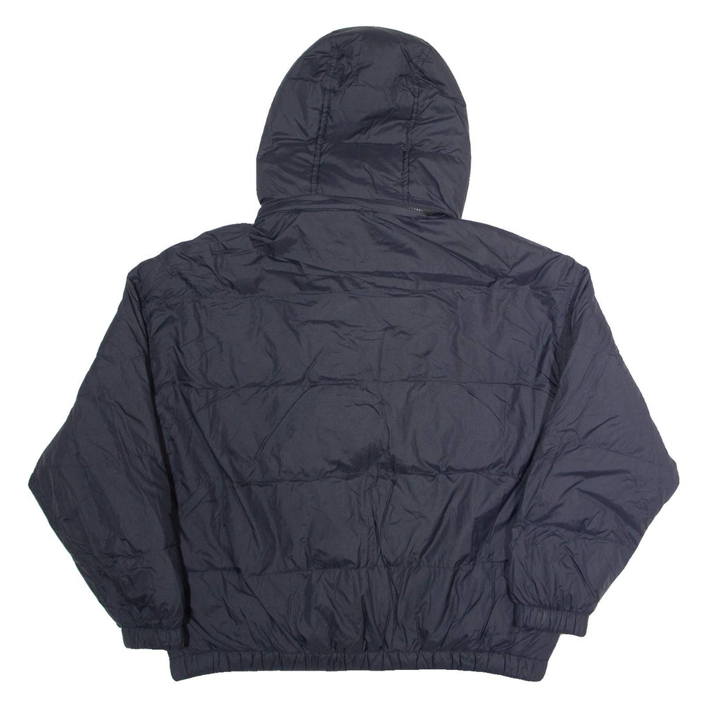LEVI'S Womens Puffer Coat Black Hooded L