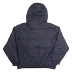 LEVI'S Womens Puffer Coat Black Hooded L