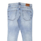 ONLY AND SONS Mens Slim Blue Denim Rinse W34 L25 Distressed Jeans