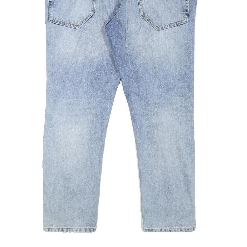 ONLY AND SONS Mens Slim Blue Denim Rinse W34 L25 Distressed Jeans