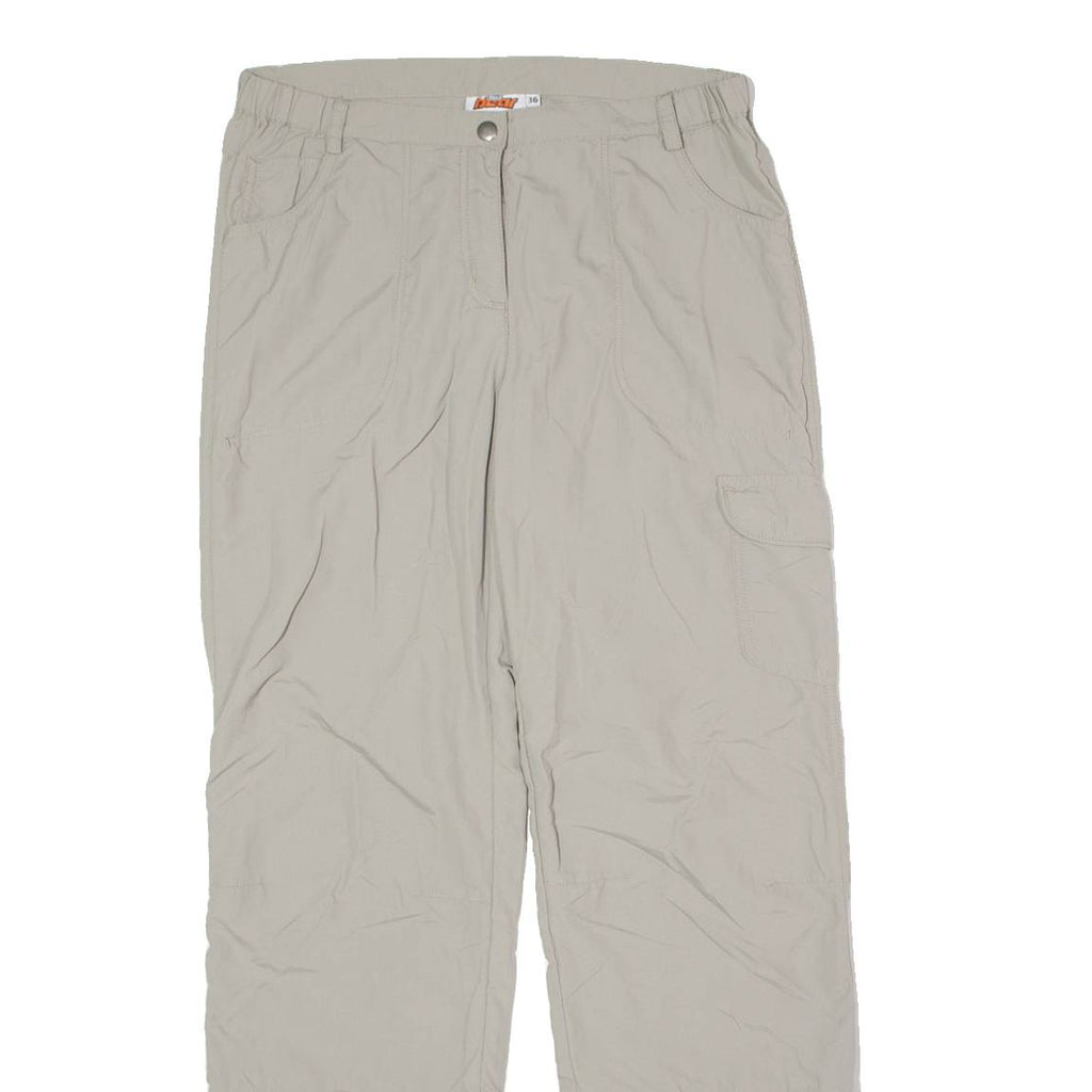 BIG BEAR Outdoor 2 in 1 Womens Trousers Grey Regular Straight 90s W30 L29