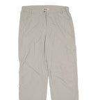 BIG BEAR Outdoor 2 in 1 Womens Trousers Grey Regular Straight 90s W30 L29