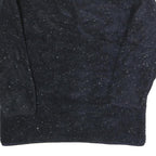 ANDY JOHNS Womens Navy Blue Flecked Button Wool Blend Jacket M Coat Classic