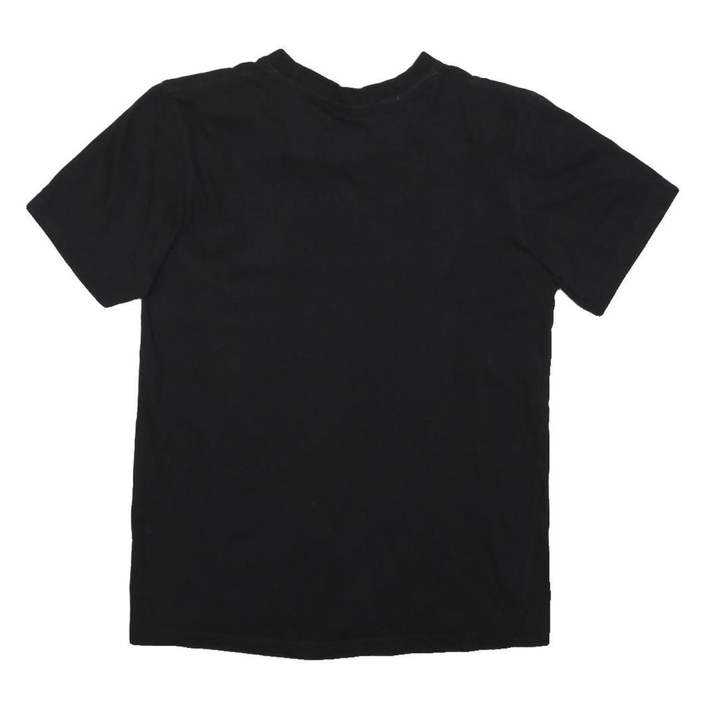 FILA Womens Black Short Sleeve Crew Neck Logo Print T-Shirt S