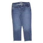 LEVI'S Womens Classic Blue Skinny Denim Medium W30 L24 Zip Cotton Blend Jeans