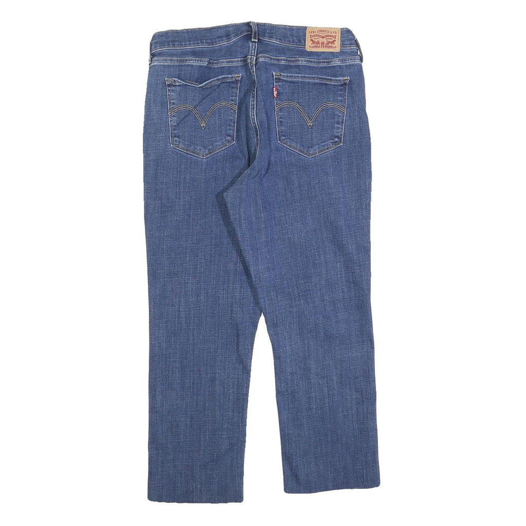 LEVI'S Womens Classic Blue Skinny Denim Medium W30 L24 Zip Cotton Blend Jeans