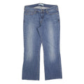 LEVI'S Womens 545 Regular Fit Bootcut Denim Jeans Blue Cotton Blend W32 L27