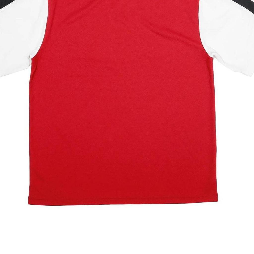 REEBOK Mens Red & White San Francisco 49ers Graphic T-Shirt S Short Sleeve Crew