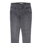 LEVI'S 710 Womens Jeans Grey Regular Skinny W28 L30