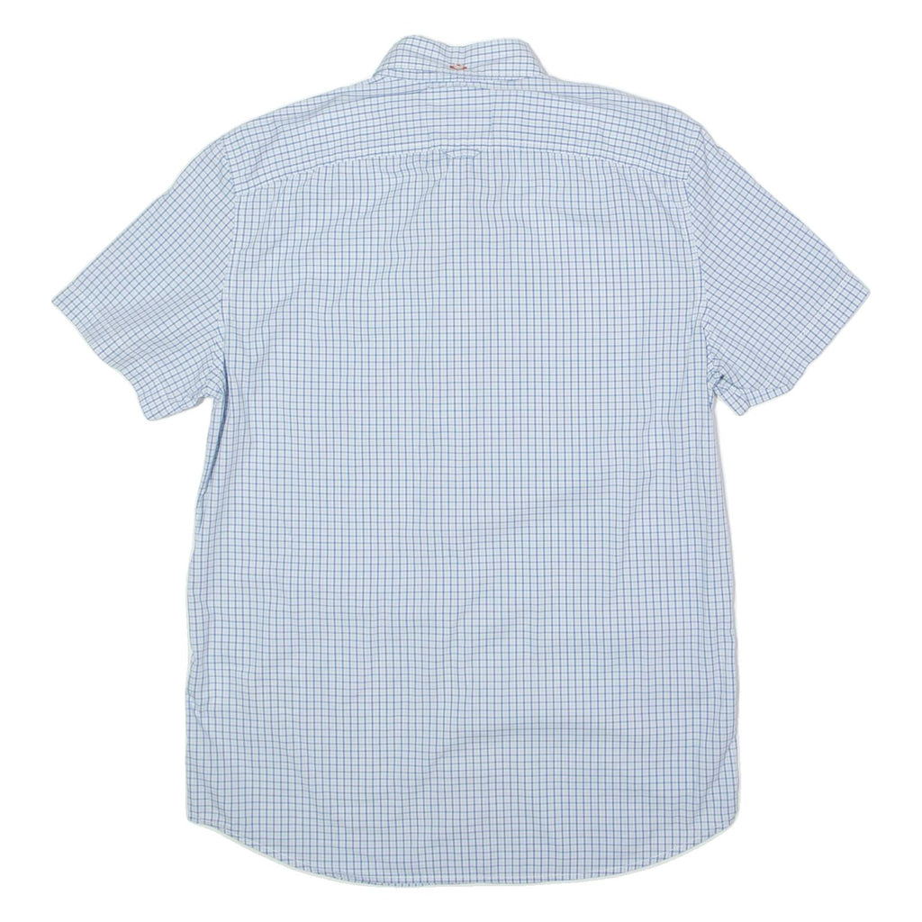 TIMBERLAND Slim Fit Mens Shirt Blue Check S
