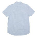 TIMBERLAND Slim Fit Mens Shirt Blue Check S