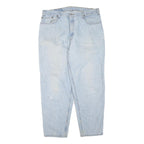 LEVI'S 560 Mens Jeans Blue Regular Loose Denim Light W38 L30 Cotton Blend Zip