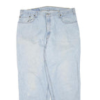 LEVI'S 560 Mens Jeans Blue Regular Loose Denim Light W38 L30 Cotton Blend Zip