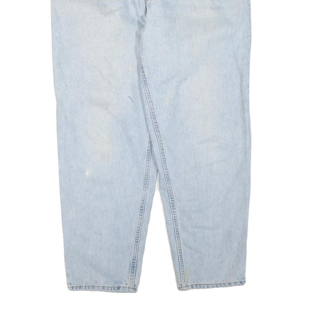 LEVI'S 560 Mens Jeans Blue Regular Loose Denim Light W38 L30 Cotton Blend Zip