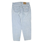 LEVI'S 560 Mens Jeans Blue Regular Loose Denim Light W38 L30 Cotton Blend Zip