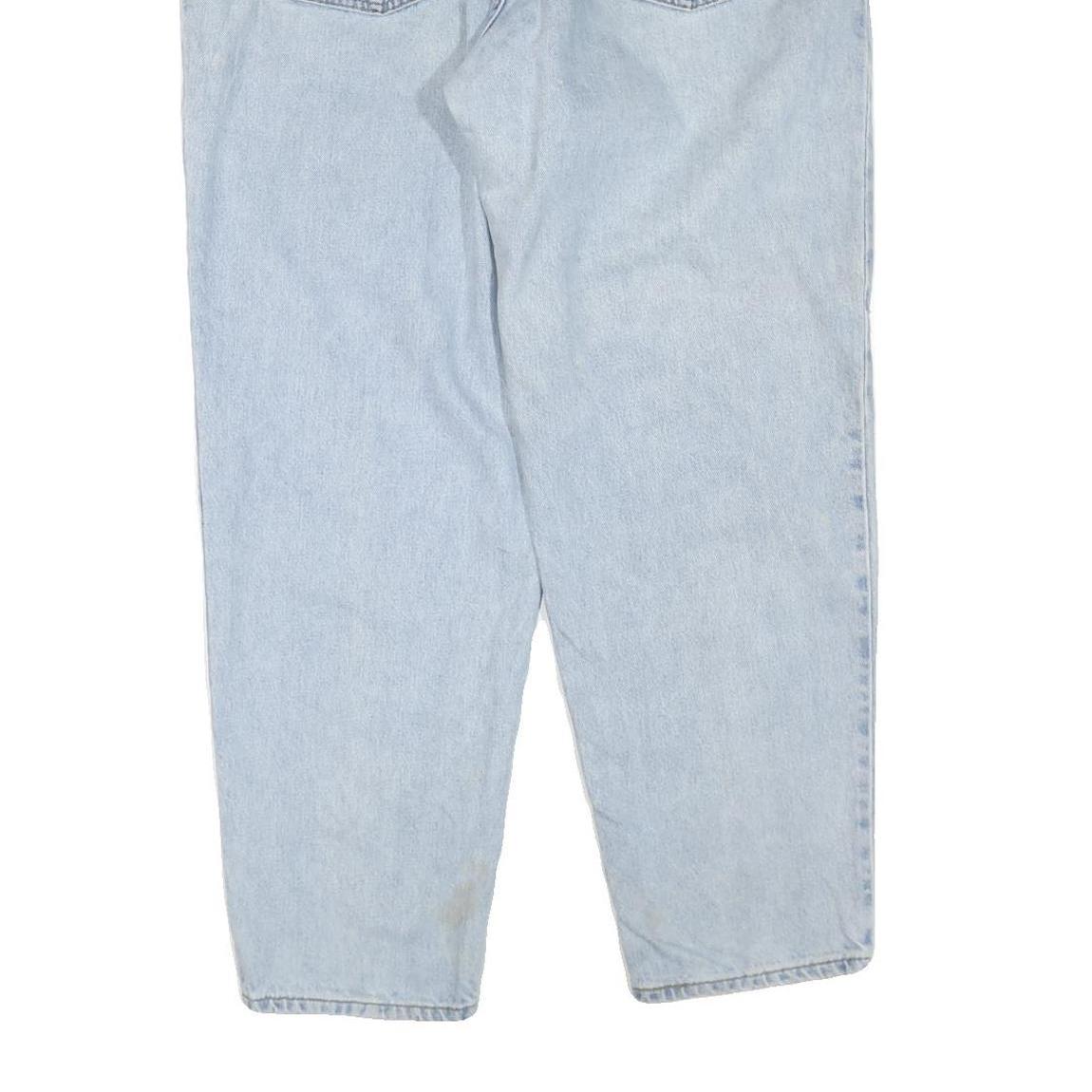 LEVI'S 560 Mens Jeans Blue Regular Loose Denim Light W38 L30 Cotton Blend Zip