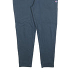 CHAMPION Mens Joggers Navy Blue XL W36 L28 Soft Cotton Blend Drawstring Waist