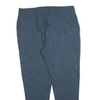 CHAMPION Mens Joggers Navy Blue XL W36 L28 Soft Cotton Blend Drawstring Waist