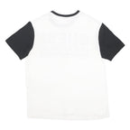 GUESS Mens White & Black Los Angeles Graphic T-Shirt 2XL Short Sleeve Crew Neck