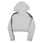 ADIDAS Cropped Womens Grey Hoodie S