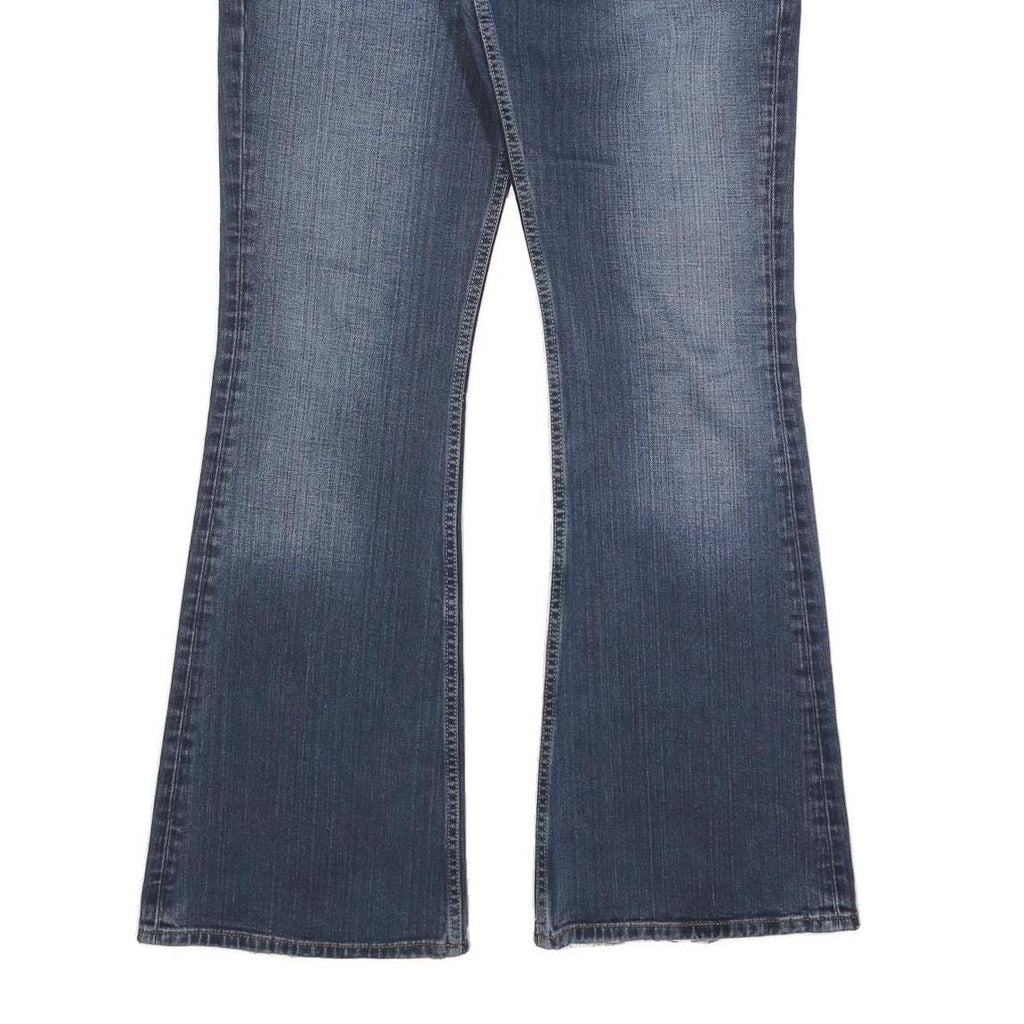 TOMMY HILFIGER Womens Jeans Blue Regular Flared Denim Medium W34 L34 Classic