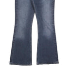 TOMMY HILFIGER Womens Jeans Blue Regular Flared Denim Medium W34 L34 Classic