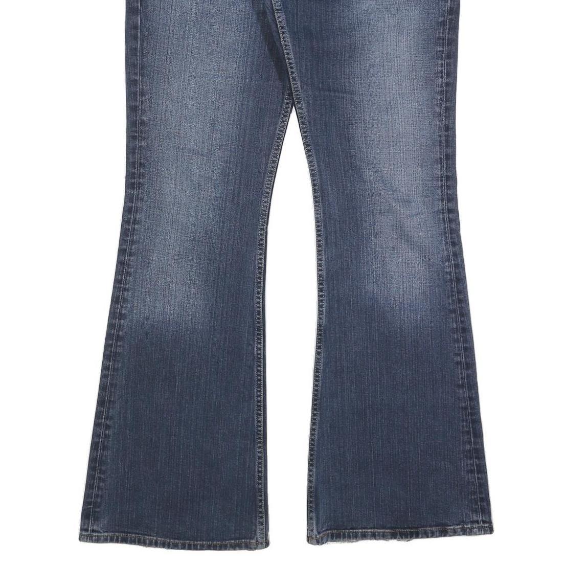 TOMMY HILFIGER Womens Jeans Blue Regular Flared Denim Medium W34 L34 Classic