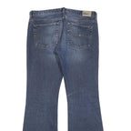 TOMMY HILFIGER Womens Jeans Blue Regular Flared Denim Medium W34 L34 Classic