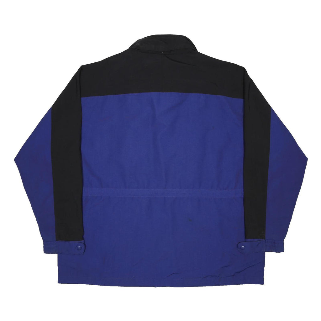 CARHARTT Mens Blue & Black Zip Jacket XL Synthetic Workwear Durable