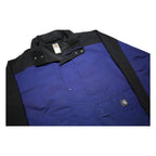 CARHARTT Mens Blue & Black Zip Jacket XL Synthetic Workwear Durable