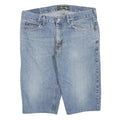 LEE Mens Denim Blue Shorts L W36 Classic Cotton Blend Casual