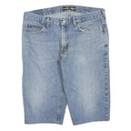 LEE Mens Denim Blue Shorts L W36 Classic Cotton Blend Casual