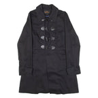 BEN SHERMAN Womens Overcoat Coat Black M