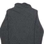 PUMA Womens Black Pullover Sweatshirt UK 14 Funnel Neck Cotton Blend