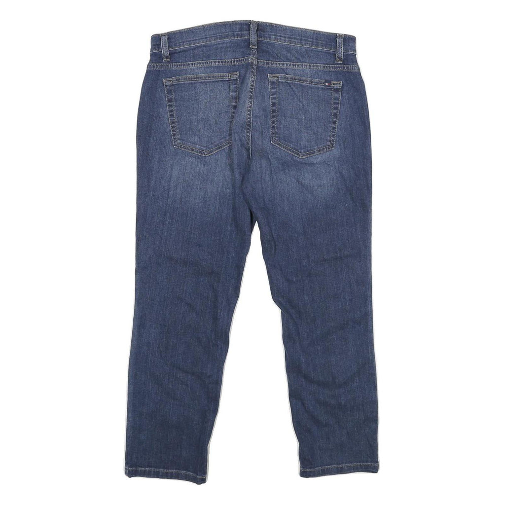 TOMMY HILFIGER Womens Jeans Blue Relaxed Straight Denim Medium W32 L26 Classic