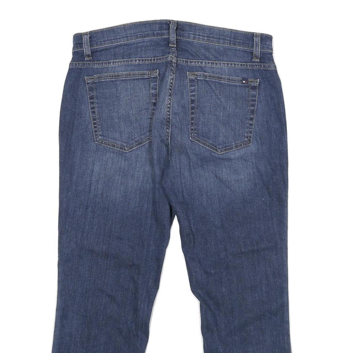 TOMMY HILFIGER Womens Jeans Blue Relaxed Straight Denim Medium W32 L26 Classic