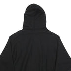 CHAMPION REVERSE WEAVE Mens Black Hoodie L Cotton Pullover Hooded Sweatshirt