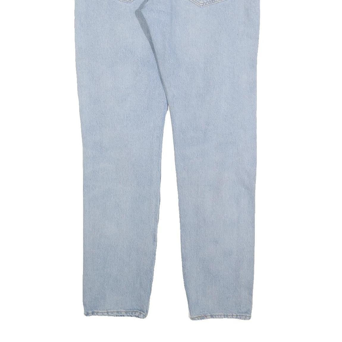 LEVI'S 512 Tapered Mens Jeans Blue Slim Tapered Denim Light W32 L32 Stylish