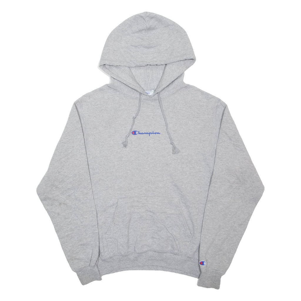 CHAMPION Mens Grey Hoodie S
