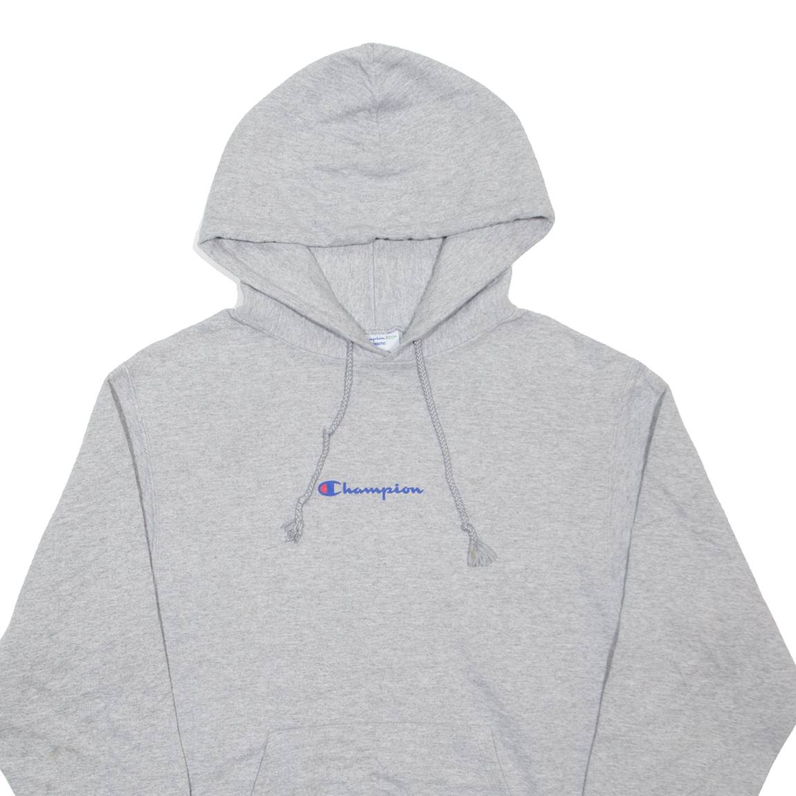 CHAMPION Mens Grey Hoodie S
