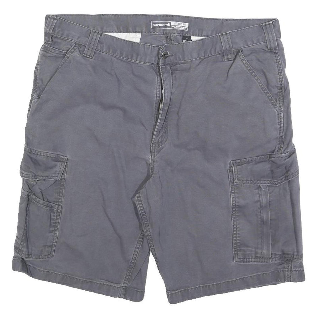 CARHARTT Mens Shorts Grey Cargo XL W40 Relaxed Fit Durable Workwear