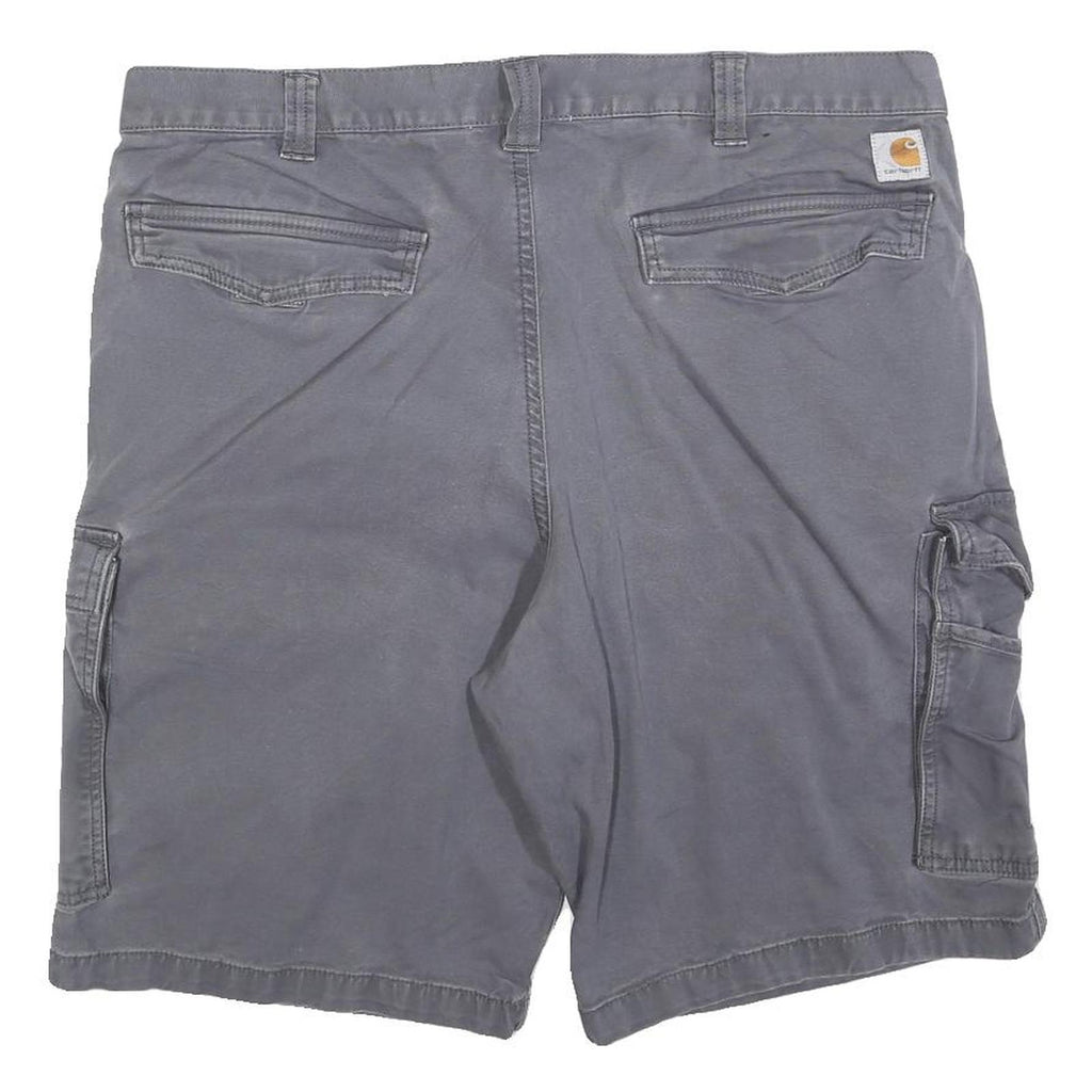 CARHARTT Mens Shorts Grey Cargo XL W40 Relaxed Fit Durable Workwear